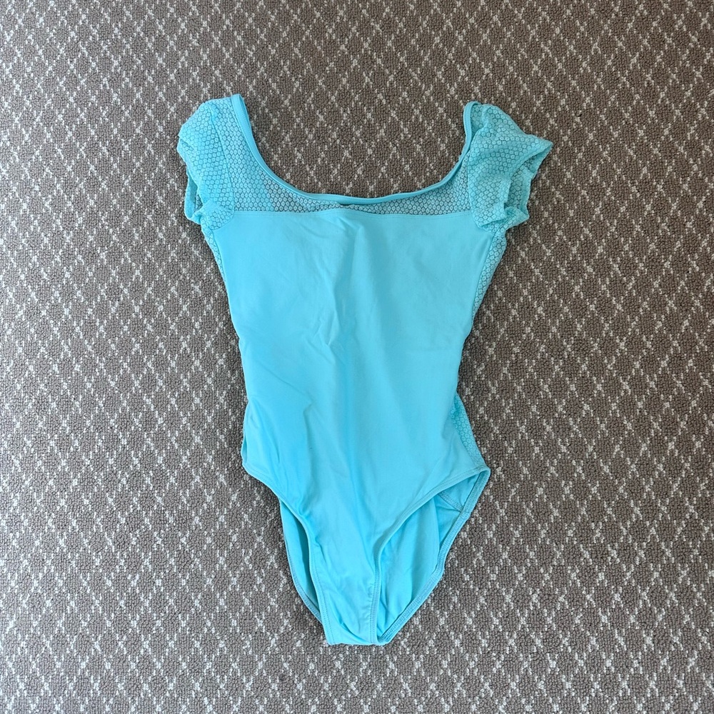 Teal Wear Moi Women's Leotard - Picture 2 of 4